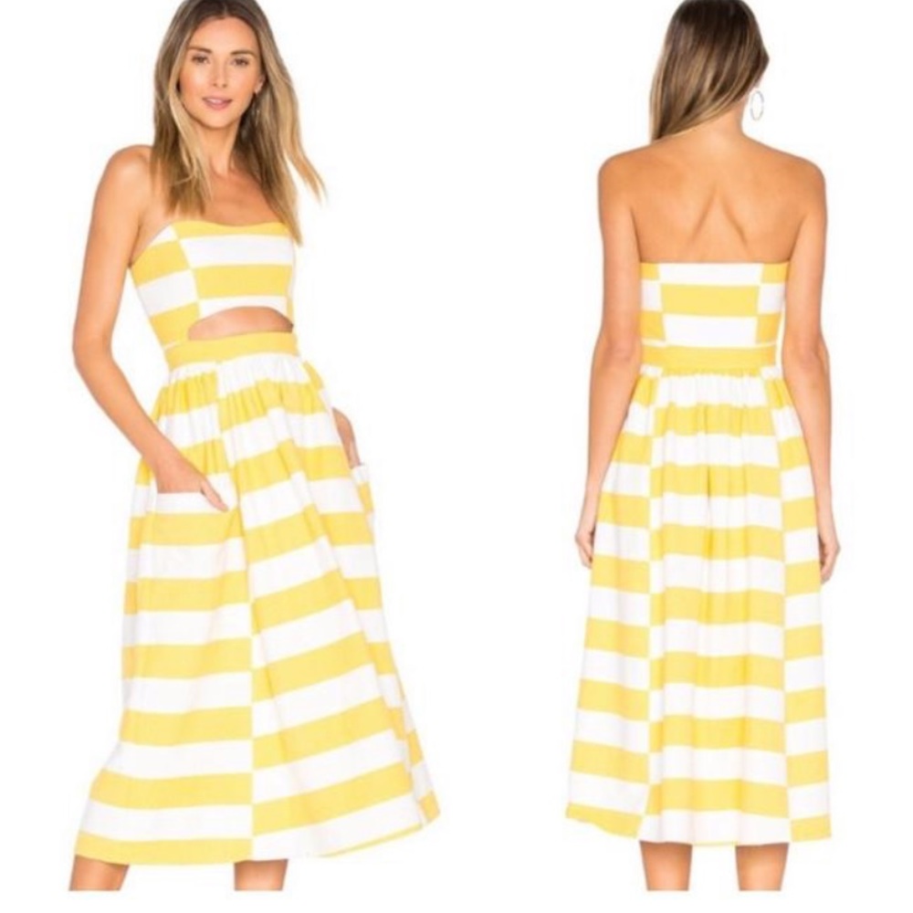 Mara Hoffman Cutout Midi Dress GORG